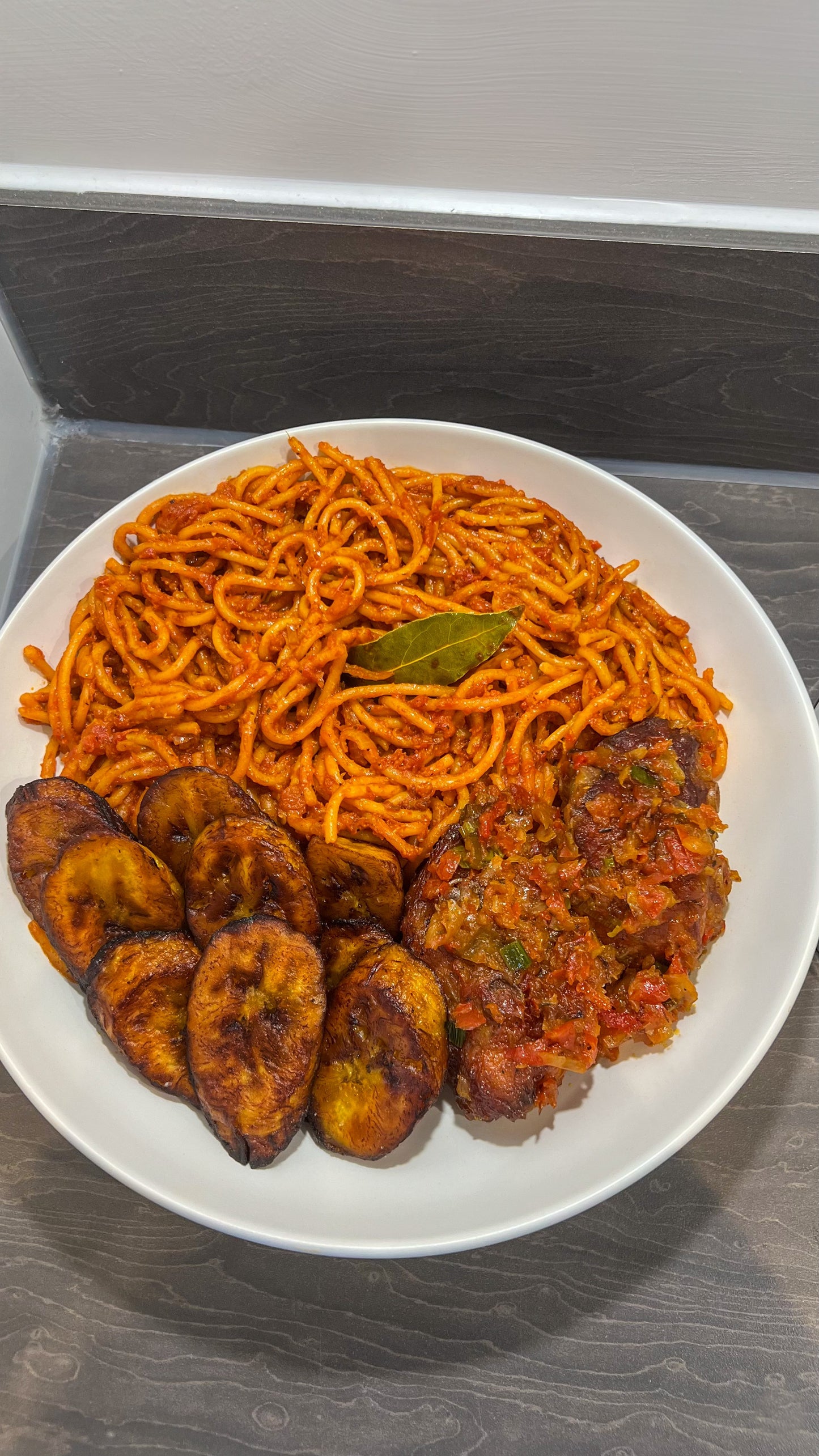 Jollof Spaghetti