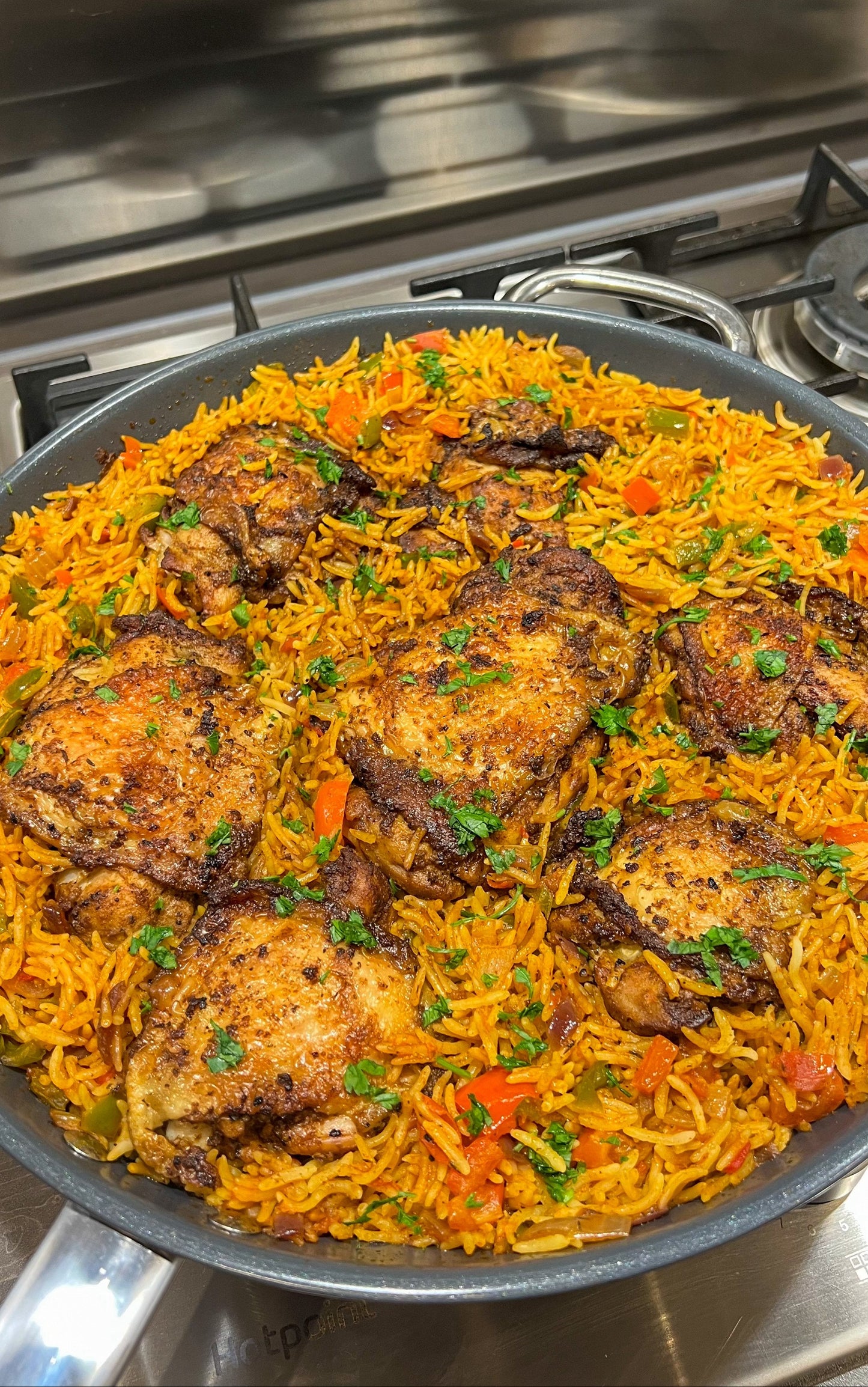 One Pan Chicken & Rice